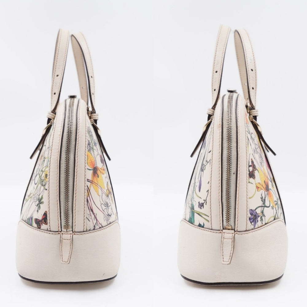 SOLD ❌❌ EUC GUCCI Flora Infinity Top Handle Dome Bag - Picture 14 of 15